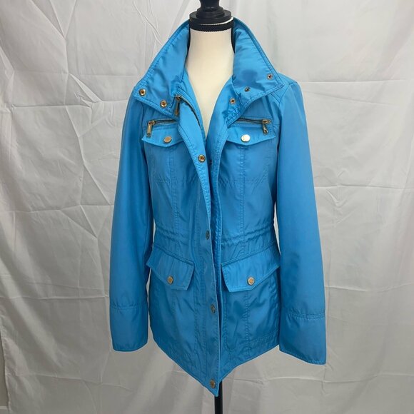MICHAEL KORS blue jacket for women stylish luxuries designer elegant - Picture 8 of 8